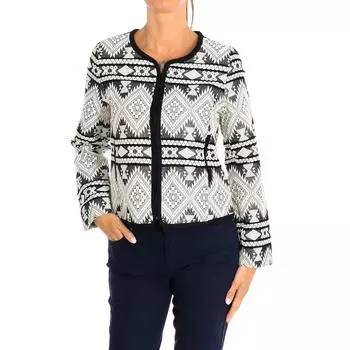 Женская демисезонная куртка с длинными рукавами 9004 M чёрный