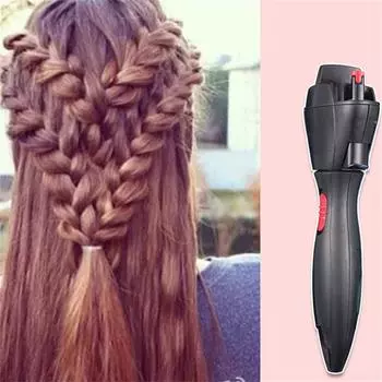 Женская детская электрическая ленивая автоматическая коса для волос, быстрое плетение косичек для волос, утюг для волос