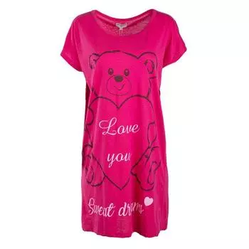 Женская длинная футболка с принтом TED LAPIDUS Taille unique бирюзовый