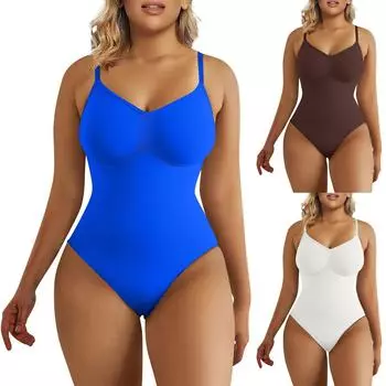 Женская длинная треугольная грудь, моделирующая фигуру, с узкой талией и ягодицами XL белый