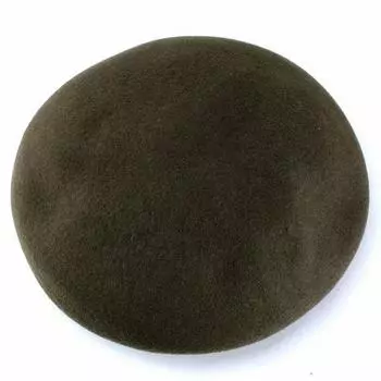 Женская домашняя баскская шляпа/берет/женский берет/оливковый зелёный