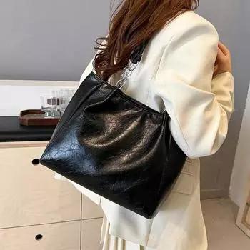 Женская дорожная сумка большой вместимости, сумка через плечо, простая и универсальная, стиль высокого класса