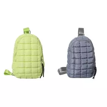 Женская дорожная сумка через плечо, стеганая сумка на груди с облаком для отдыха на вечеринке (желтый)