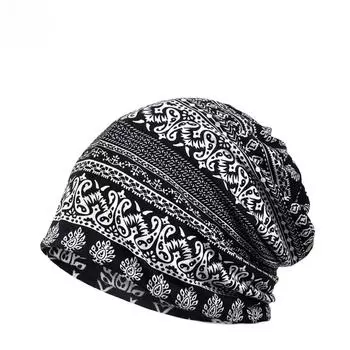 Женская двухслойная уличная модная круглая шляпа с большой головой, пуловер elastic/dual-purpose синий