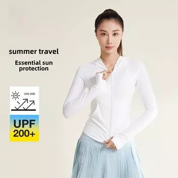 Женская дышащая одежда с капюшоном и защитой от солнца Juyitang UPF50+ M