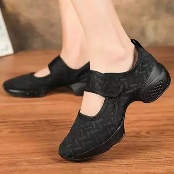 Женская дышащая повседневная обувь, кроссовки для джазовых танцев 37 белый