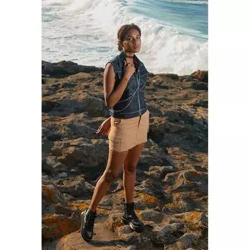 Женская джинсовая юбка-карго с карманами Camel