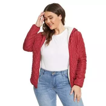 Женская флисовая однотонная куртка с капюшоном на осень и зиму, пальто S чёрный