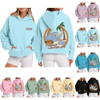 Женская флисовая толстовка большого размера с длинным рукавом, пуловер с капюшоном, одежда L бежевый