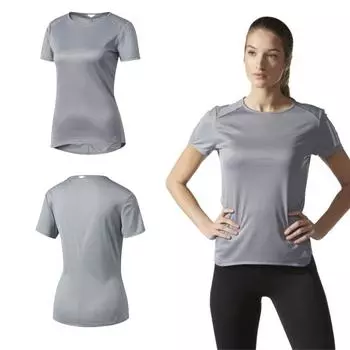 Женская футболка adidas Grey Rs Ss W BP7454 36 S серый
