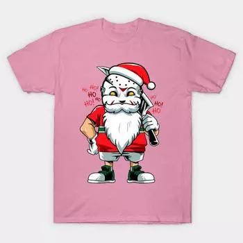 Женская футболка Another Santa с принтом Харадзюку Каваий футболка Летняя футболка с коротким рукавом Женская футболка Топ Футболка S розовый