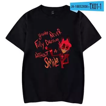 Женская футболка Awesome, летняя хлопковая футболка, футболка с принтом отелей, одежда с короткими рукавами для мужчин и женщин, рубашки Harajuku S чёрный