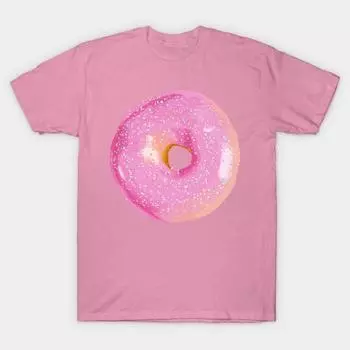 Женская футболка Bumpin Donut с принтом Харадзюку, кавайная футболка, летняя футболка с коротким рукавом, женская футболка, топ S