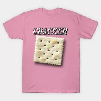 Женская футболка Cracker Harajuku с принтом Kawaii, летняя футболка с коротким рукавом, женская футболка, топ S