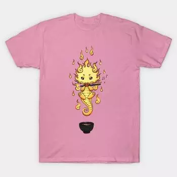 Женская футболка Дракон Чай Харадзюку Принт Каваи Футболка Летняя Футболка с коротким рукавом Женская футболка Топ S