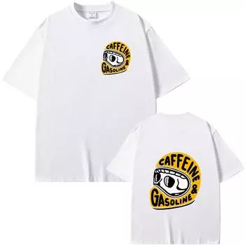 Женская футболка готическая футболка Harajuku Biker Skull Graphic Tee унисекс хлопковая модная футболка с коротким рукавом темная панк-череп ретро футболка 4XL чёрный