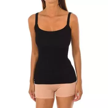 Женская футболка из бамбукового микрофибры Q-EN710 L чёрный