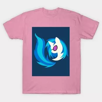 Женская футболка Эмблема Dj Pon3 Pon3Em Of Harmony Принт Харадзюку Каваий Футболка Летняя Футболка с коротким рукавом Женская Футболка Топ S розовый