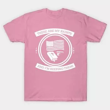 Женская футболка Это Мои Права Принт Харадзюку Кавайная Футболка Летняя Футболка с Коротким Рукавом Женская Футболка Топ S розовый