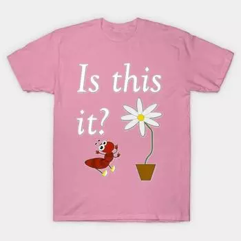 Женская футболка Это оно Принт Харадзюку Кавайная футболка Летняя футболка с коротким рукавом Женская футболка Топ S