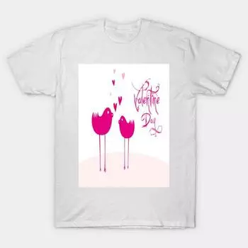 Женская футболка на День святого Валентина с принтом Харадзюку, кавайная футболка, летняя футболка с коротким рукавом, женская футболка, топ S белый