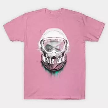 Женская футболка Никогда не выцветает Принт Харадзюку Каваий Футболка Летняя с коротким рукавом Женская футболка Топ Футболка S