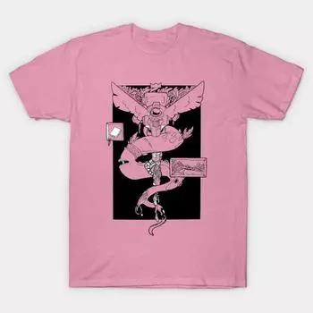 Женская футболка Подарок жизни Принт Харадзюку Кавайная футболка Летняя футболка с коротким рукавом Женская футболка Топ S