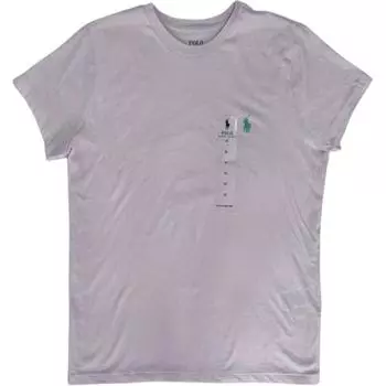 Женская футболка поло Ralph Lauren с вышивкой логотипа, с коротким рукавом, однотонная, розовая 211682521-120 XS