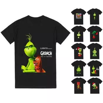 Женская футболка, повседневный свободный пуловер с круглым вырезом и коротким рукавом с принтом L армия зеленый