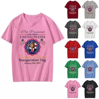 Женская футболка, повседневный свободный пуловер с круглым вырезом и коротким рукавом с принтом L чёрный