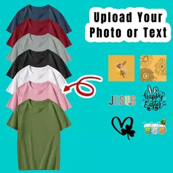 Женская футболка, повседневный свободный пуловер с круглым вырезом и коротким рукавом с принтом XXL