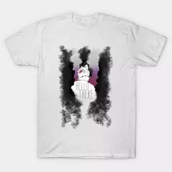 Женская футболка Привет Там Принт Харадзюку Кавайная футболка Летняя футболка с коротким рукавом Женская футболка Топ Футболка S