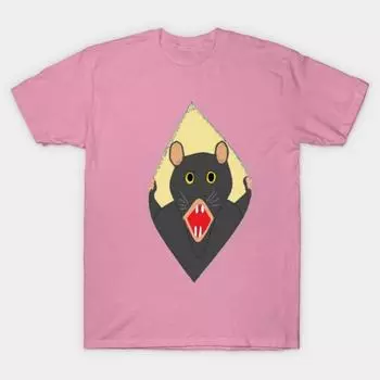 Женская футболка Raging Rat с принтом Харадзюку, кавайная футболка, летняя футболка с коротким рукавом, женская футболка, топ S