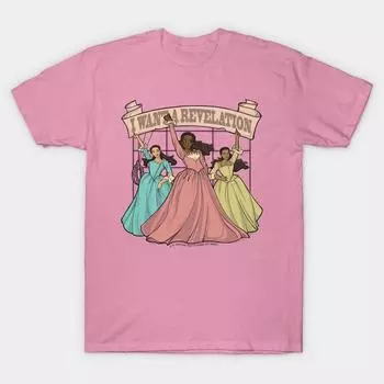 Женская футболка Revelation с принтом Харадзюку, кавайная футболка, летняя футболка с коротким рукавом, женская футболка, топ S розовый