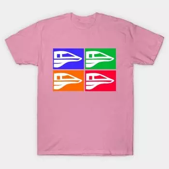 Женская футболка Ride The Skyway с принтом Харадзюку, кавайная футболка, летняя футболка с коротким рукавом, женская футболка, топ S розовый