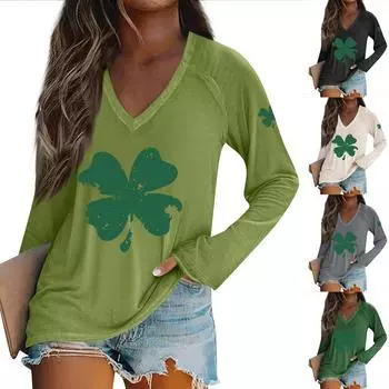 Женская футболка с длинным рукавом и принтом Bad Witch Casual Top M