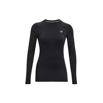 Женская футболка с длинным рукавом Under Armour Authentic Sports Training, черные 1368701-001 L