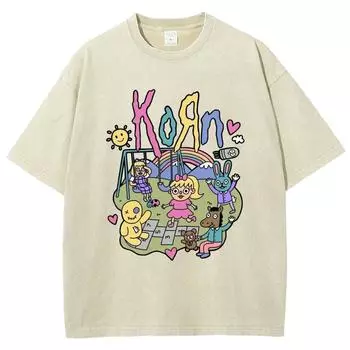 Женская футболка с графическим принтом в простом стиле, свободная, большого размера, модная, с коротким рукавом, в стиле ретро Харадзюку S