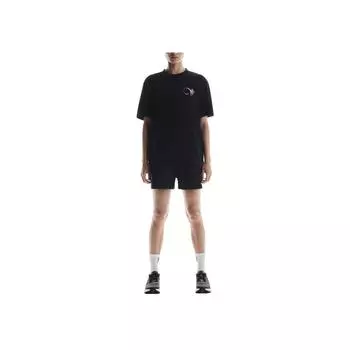 Женская футболка с графикой Club-T, повседневная, с коротким рукавом, мягкая, топы, черно-малиновый, 1WF12583541 L