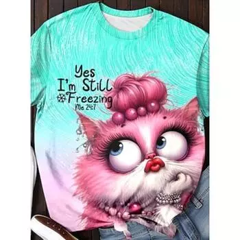 Женская футболка с коротким рукавом, стандартные топы с круглым вырезом, вечерние, светло-зеленые, лето, весна, осень, зима S