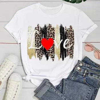 Женская футболка с короткими рукавами и принтом «Кошка-бабочка», летняя повседневная одежда, футболка с рисунком «Харадзюку каваи», белая, с круглым вырезом, женская S