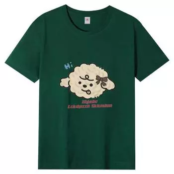 Женская футболка с короткими рукавами, летняя новинка, женские топы с короткими рукавами и круглым вырезом, свободная повседневная футболка XS