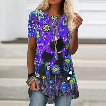 Женская футболка с милым аниме наклонно-головым котом, модные 3D-печати с коротким рукавом и круглым вырезом, женская одежда, летние уличные хипстерские топы для отдыха XXXL