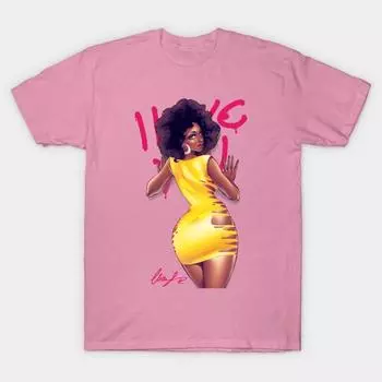 Женская футболка с принтом Ama Harajuku, кавайная футболка, летняя футболка с коротким рукавом, женская футболка, топ S розовый