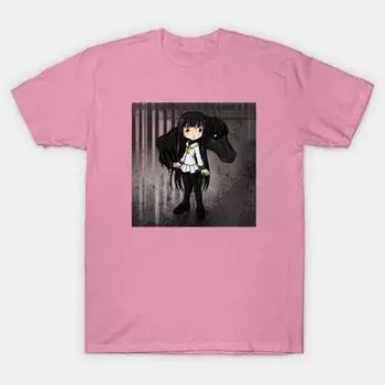 Женская футболка с принтом Рин Харадзюку, кавайная футболка, летняя футболка с коротким рукавом, женская футболка, топ S