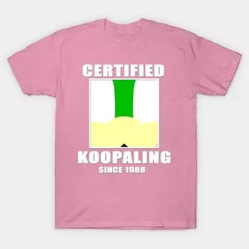 Женская футболка сертифицированный Купалинг Ларри принт Харадзюку Кавайная футболка летняя с коротким рукавом женская футболка топ S