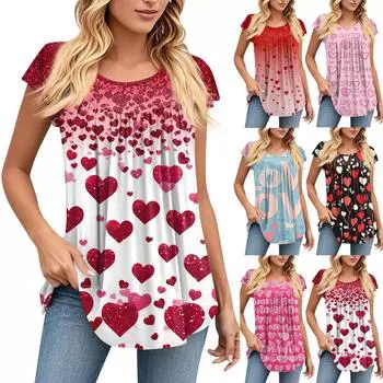 Женская футболка средней длины с круглым вырезом и коротким рукавом, свободная повседневная футболка с коротким рукавом, топ S красный