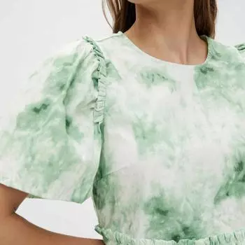 Женская футболка тай-дай с короткими рукавами PIECES