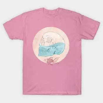 Женская футболка Трэп Харадзюку Принт Каваи Футболка Летняя с коротким рукавом Женская футболка Топ S