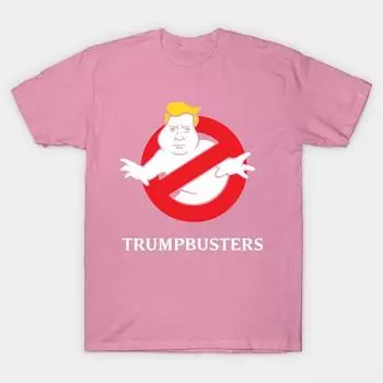 Женская футболка Trumpbusters с принтом Харадзюку, кавайная футболка, летняя футболка с коротким рукавом, женская футболка, топ S розовый